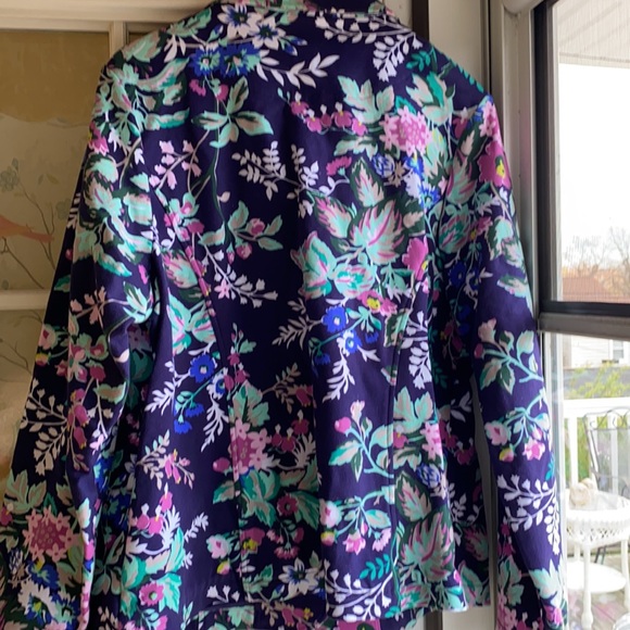 Isaac Mizrahi Floral Jacket 1X - Picture 7 of 8